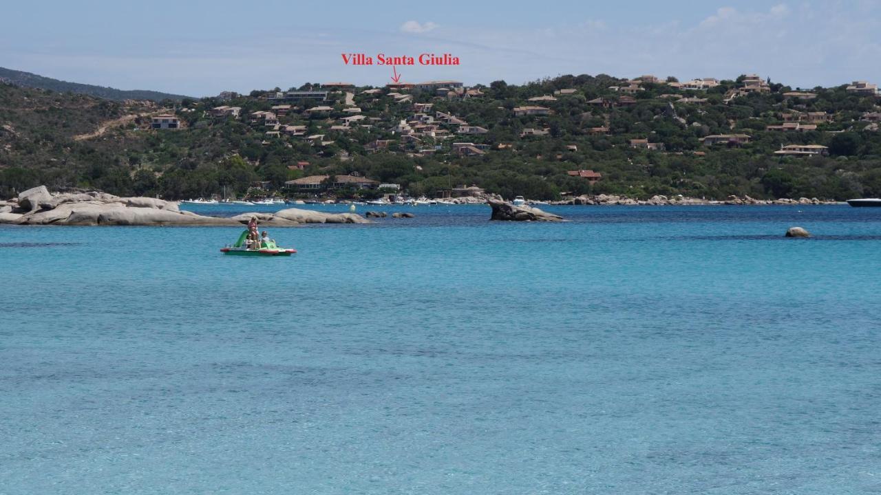 Villa Santa Giulia, Vue Panoramique Sur La Mer, 900 M De La Plage 포르토베쉬오 외부 사진